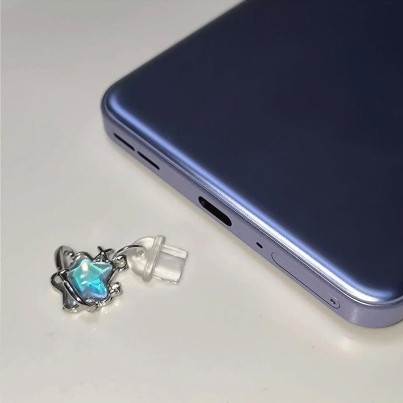 Phone Accessories Iphone - الماس ستار الهاتف شحن الغبار التوصيل