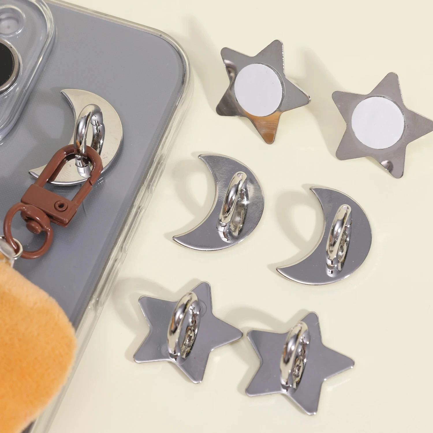 Phone Accessories Hooks - حلقة إصبع معدنية لاصقة من زياي