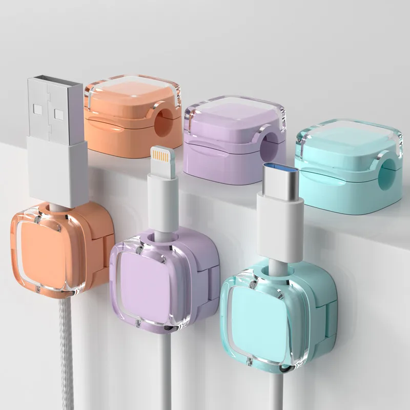 Phone Accessories Hooks - VIKEFON-مشابك إدارة الكابلات المغناطيسية ، منظم