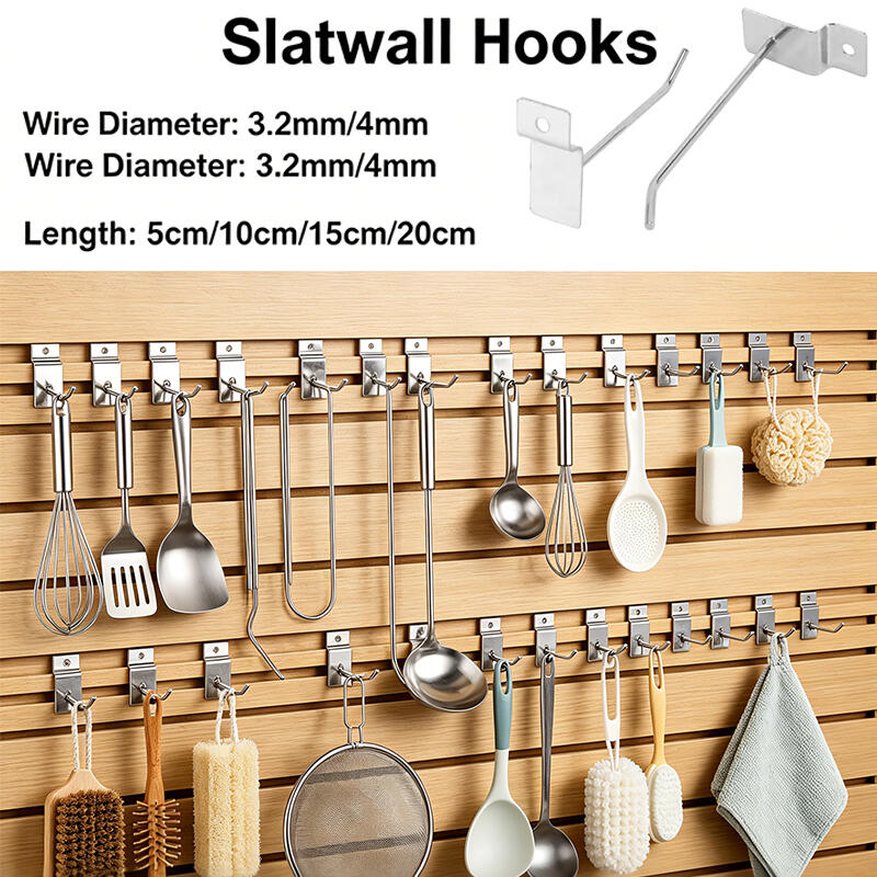 Phone Accessories Hooks - خطاف حائط فولاذي لعرض المجوهرات وإكسسوارات