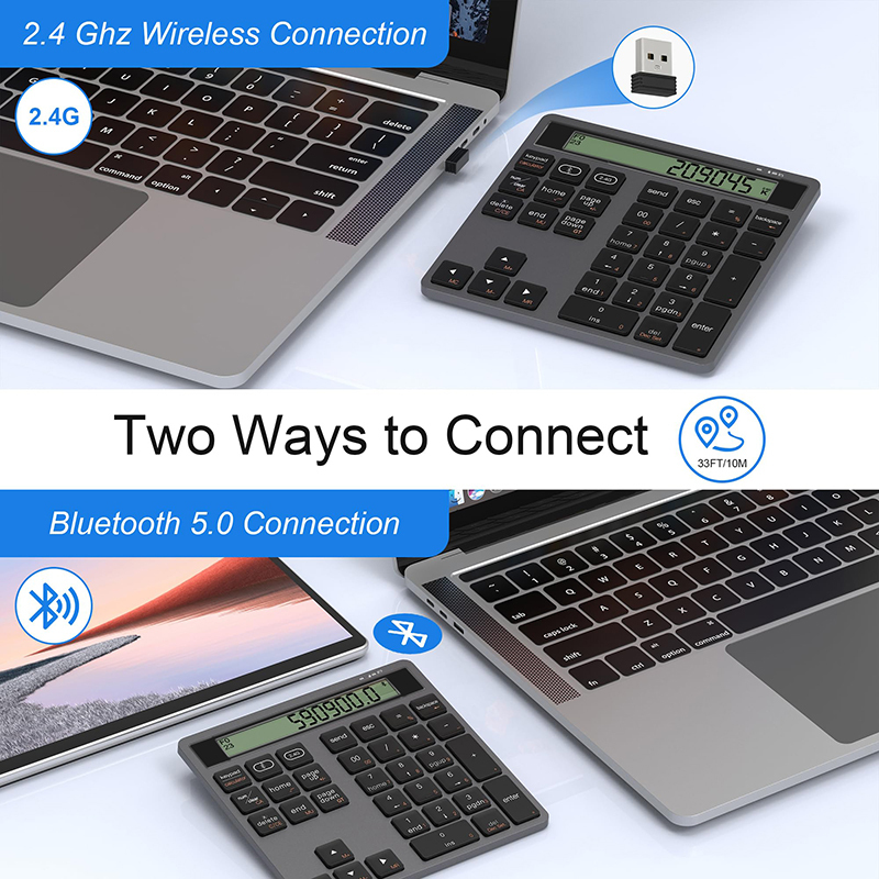Phone Accessories Europe - لوحة مفاتيح رقمية لاسلكية مخصصة من