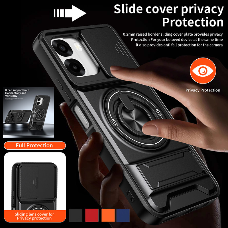Phone Accessories Ring - حافظة هاتف مدرعة لهاتف أوبو A6x