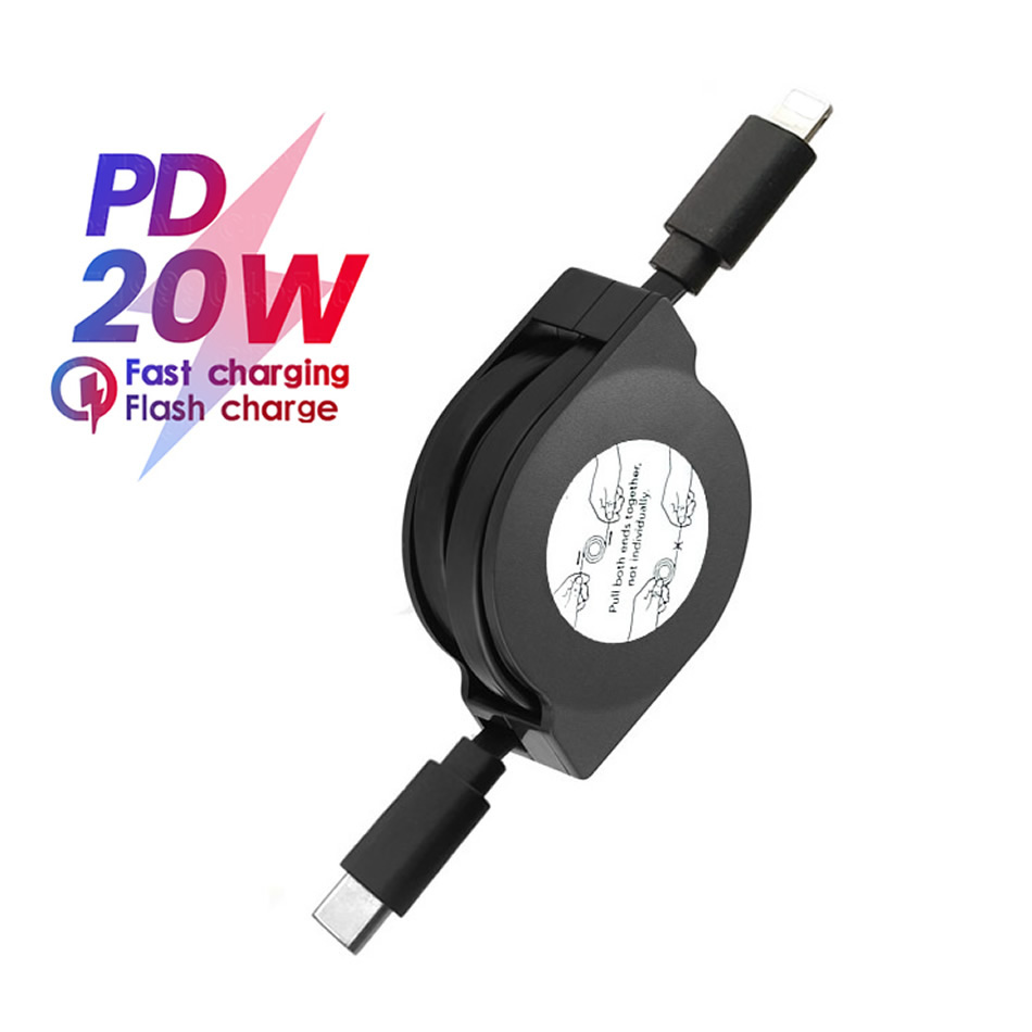 Phone Accessories Nothing - كابل شحن سريع قابل للسحب PD