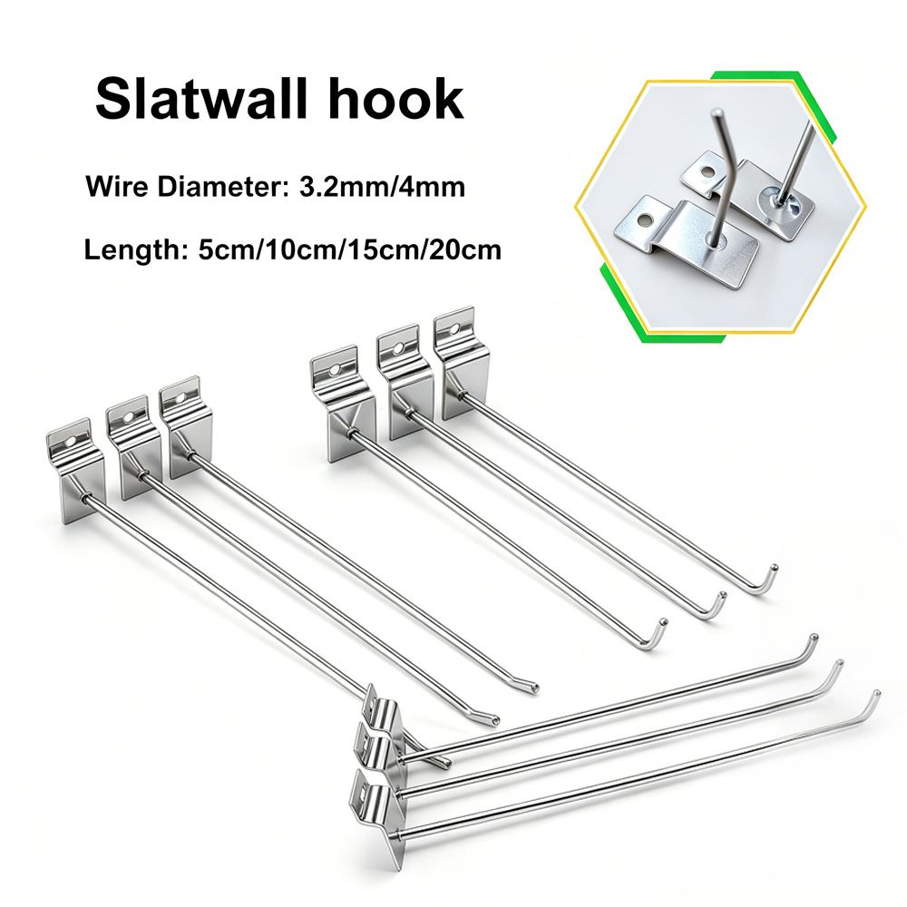 Phone Accessories Hooks - خطاف حائط حديدي (5-25 قطعة) لعرض