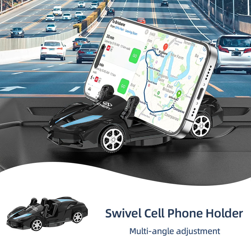 Qq Phone Accessories - حامل هاتف السيارة بالجاذبية، دعامة تثبيت