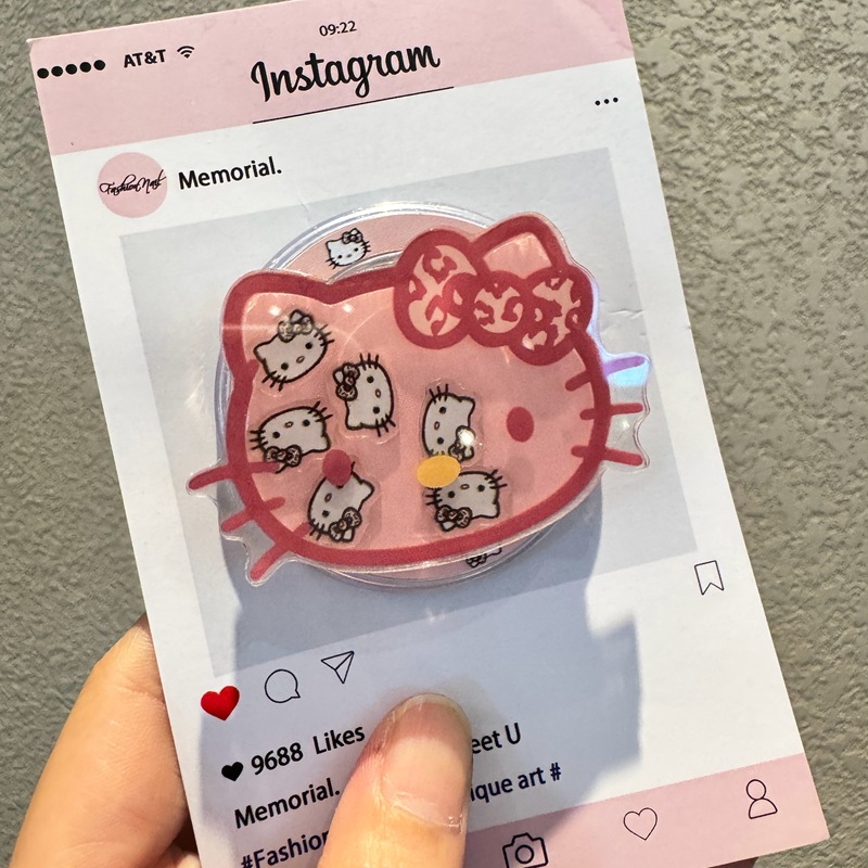 Phone Accessories Ring - حامل هاتف أنيق بتصميم هالو كيتي