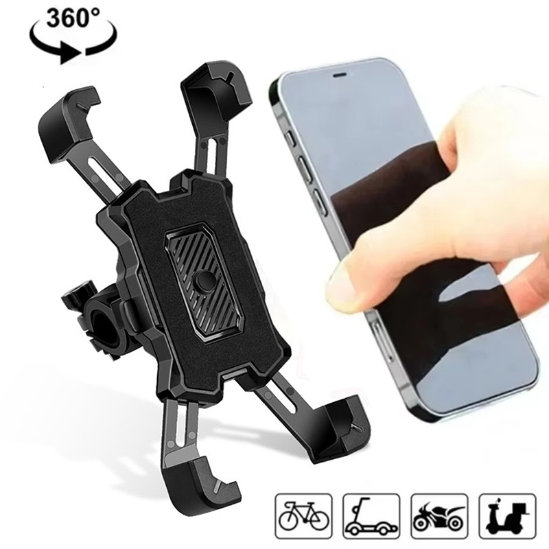 Phone Accessories For Android - حامل هاتف عالمي للدراجات النارية والهوائية،