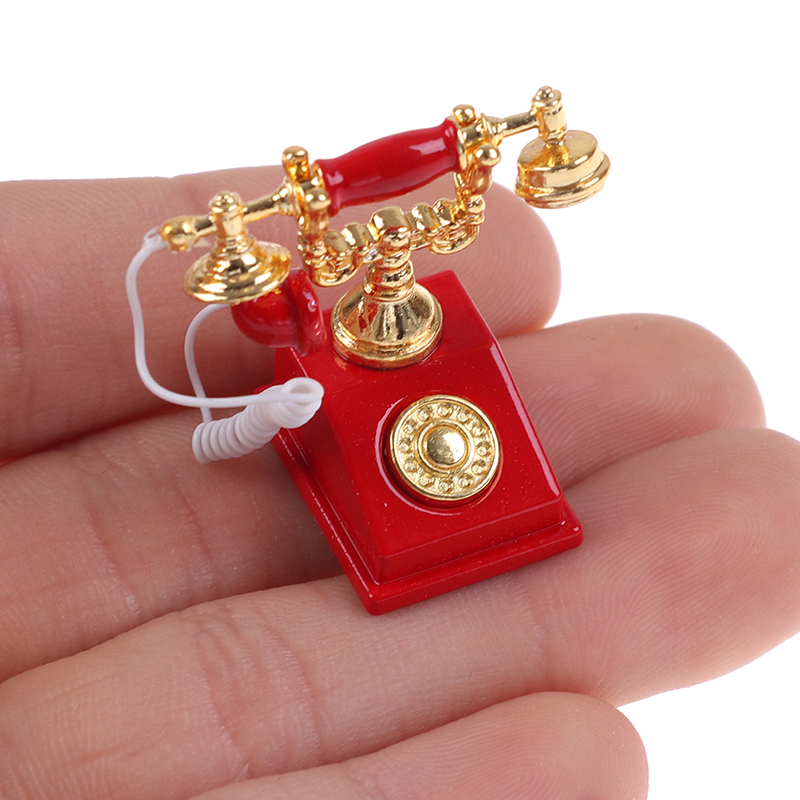 Phone Accessories Europe - 1 قطعة 1:12 دمية مصغرة خمر