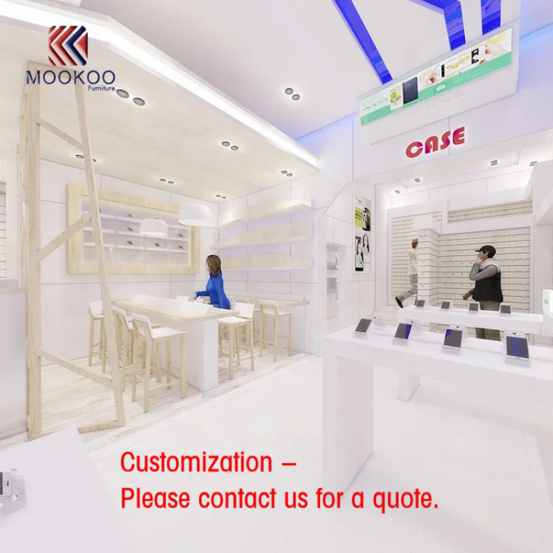 Phone Accessories Design Shop - رفوف عرض مخصصة بتصميم ثلاثي الأبعاد