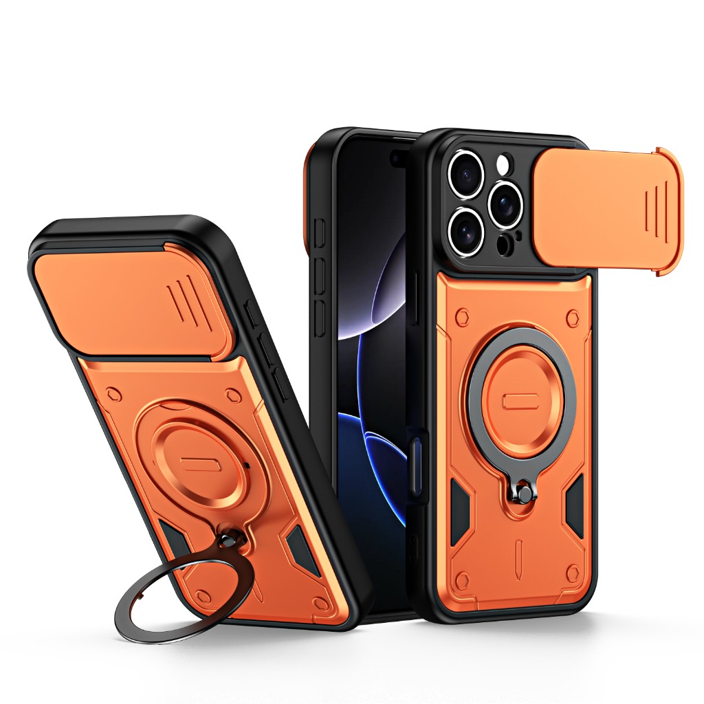 Phone Accessories Ring - غطاء هاتف مقاوم للصدمات مع غطاء