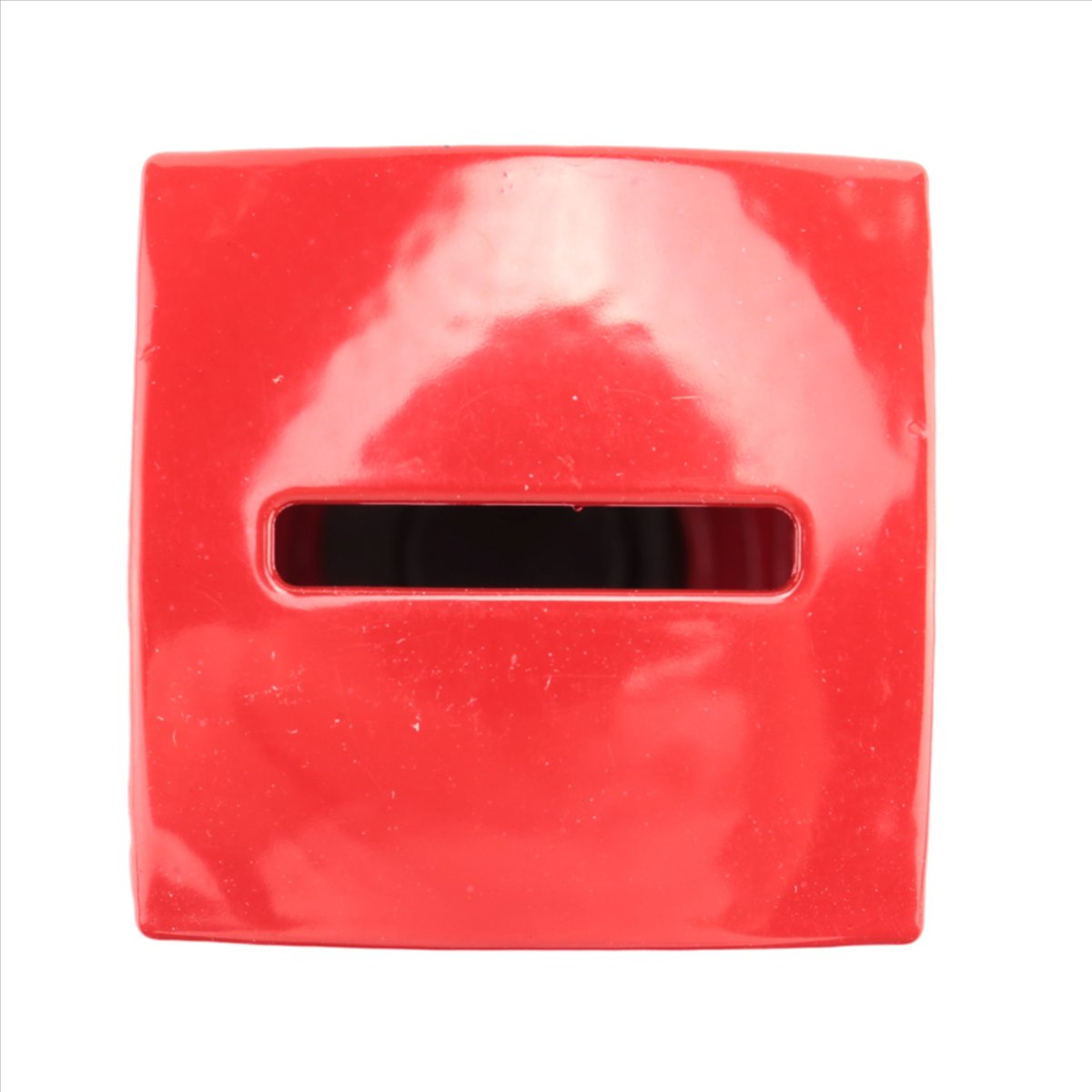 Phone Accessories London - حصالة نقود معدنية حمراء على شكل