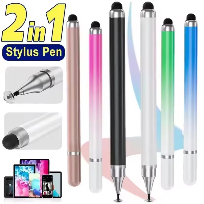 Phone Accessories For Android - قلم ستايلس عالمي 2 في 1