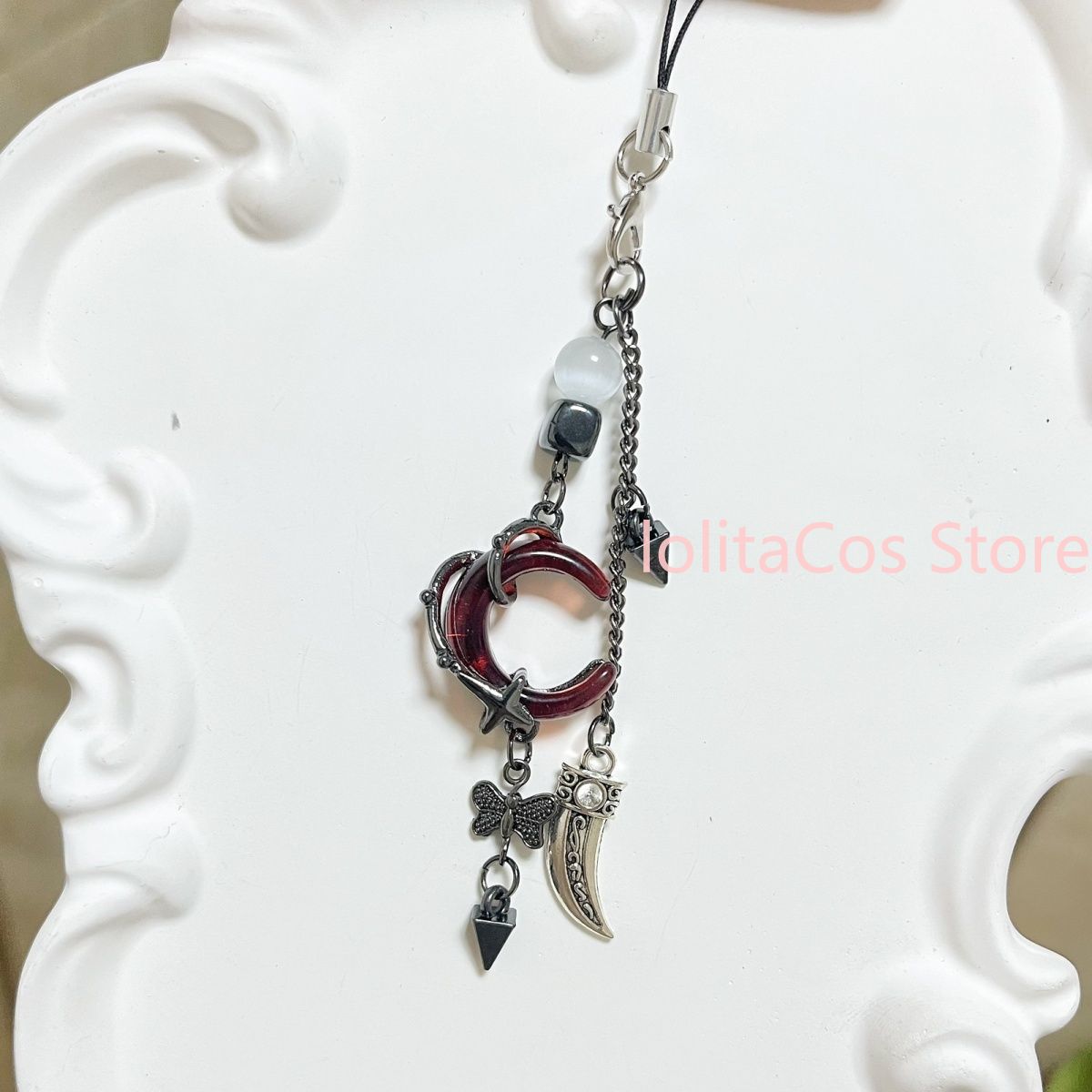 سلسلة هاتف أنمي يدوية الصنع من - مراجعة Phone Accessories Chain وسعره