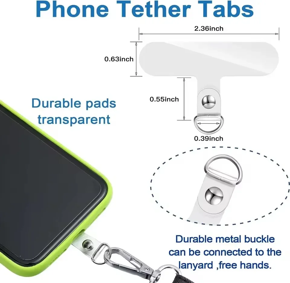أشرطة تعليق شفافة قابلة للفصل  - مراجعة Phone Accessories For Android وسعره