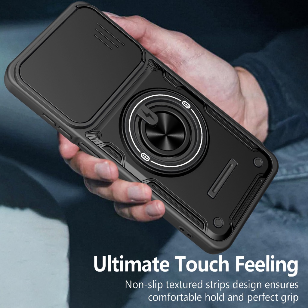 واقي كاميرا منزلق 360 درجة °   - مراجعة Phone Accessories Ring وسعره