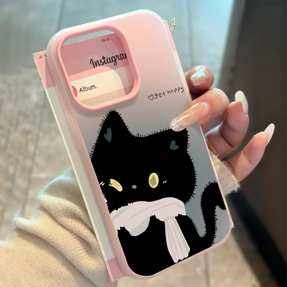 غطاء هاتف بتصميم قطط باللونين  - مراجعة Phone Accessories Kiosk وسعره