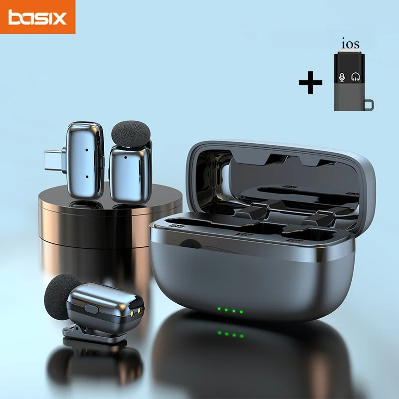 مجموعة ميكروفون لافالير لاسلكي - مراجعة Phone Accessories For Android وسعره