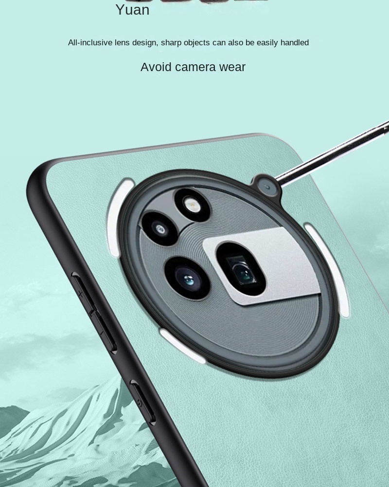 حافظة جلدية مقاومة للصدمات ومض - مراجعة Phone Accessories Nothing وسعره