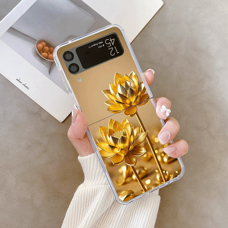 الإبداعية الذهبي لوتس زهرة نمط - مراجعة Z Phone Accessories وسعره