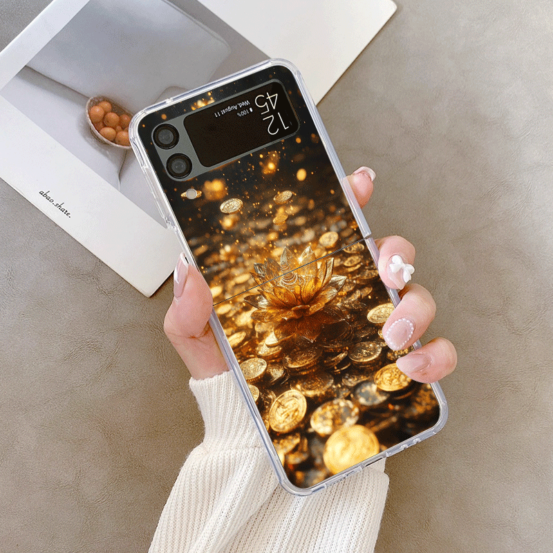 الإبداعية الذهبي لوتس زهرة نمط - مراجعة Z Phone Accessories وسعره