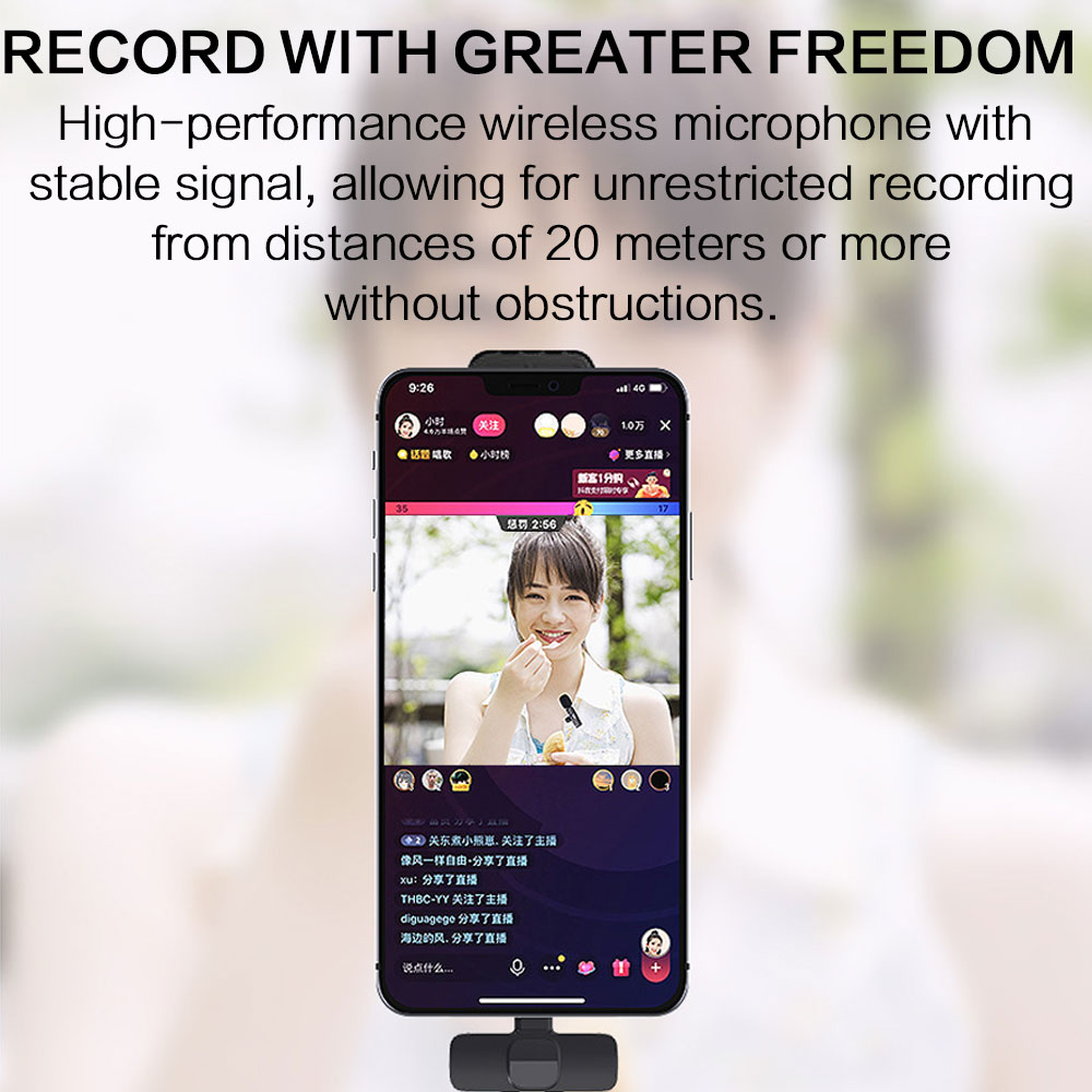 ميكروفون لافالير لاسلكي من نوع - مراجعة Phone Accessories Iphone وسعره