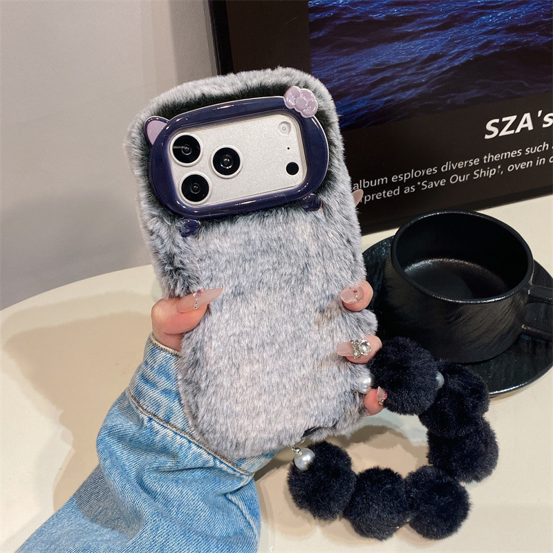 غطاء هاتف فاخر من الفرو الناعم - مراجعة Phone Accessories Iphone وسعره