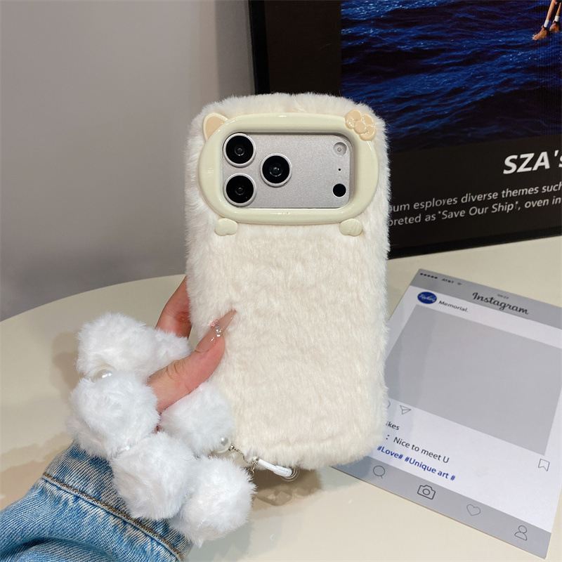 غطاء هاتف فاخر من الفرو الناعم - مراجعة Phone Accessories Iphone وسعره