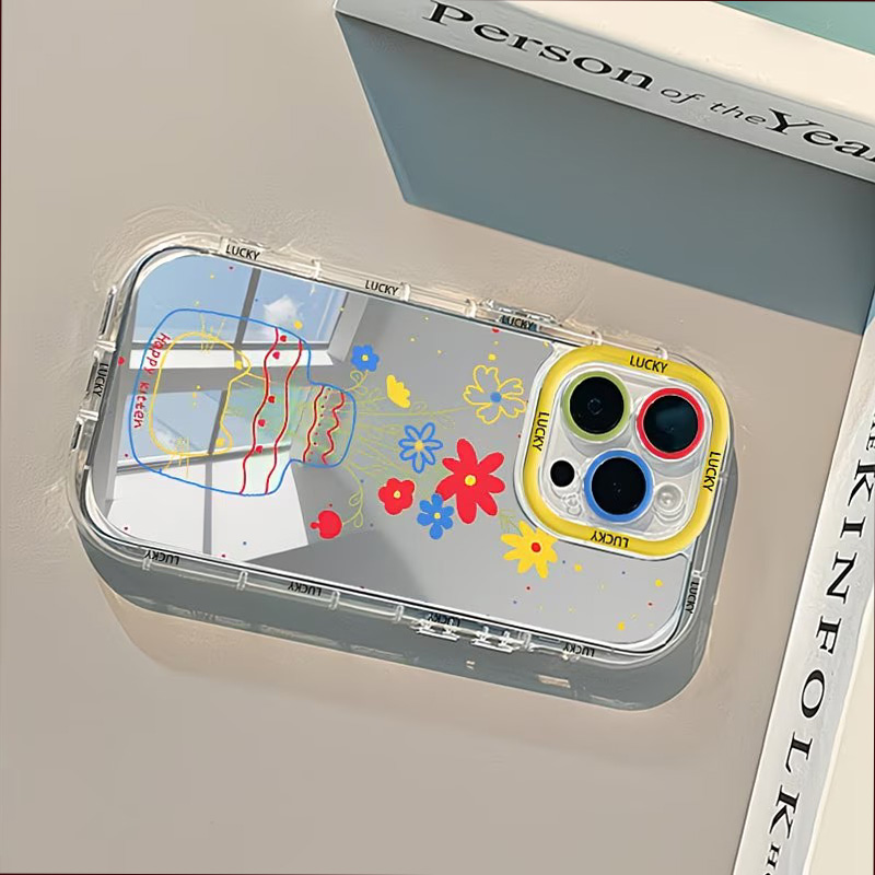 غطاء هاتف ناعم بتصميم مرآة على - مراجعة Phone Accessories Iphone وسعره