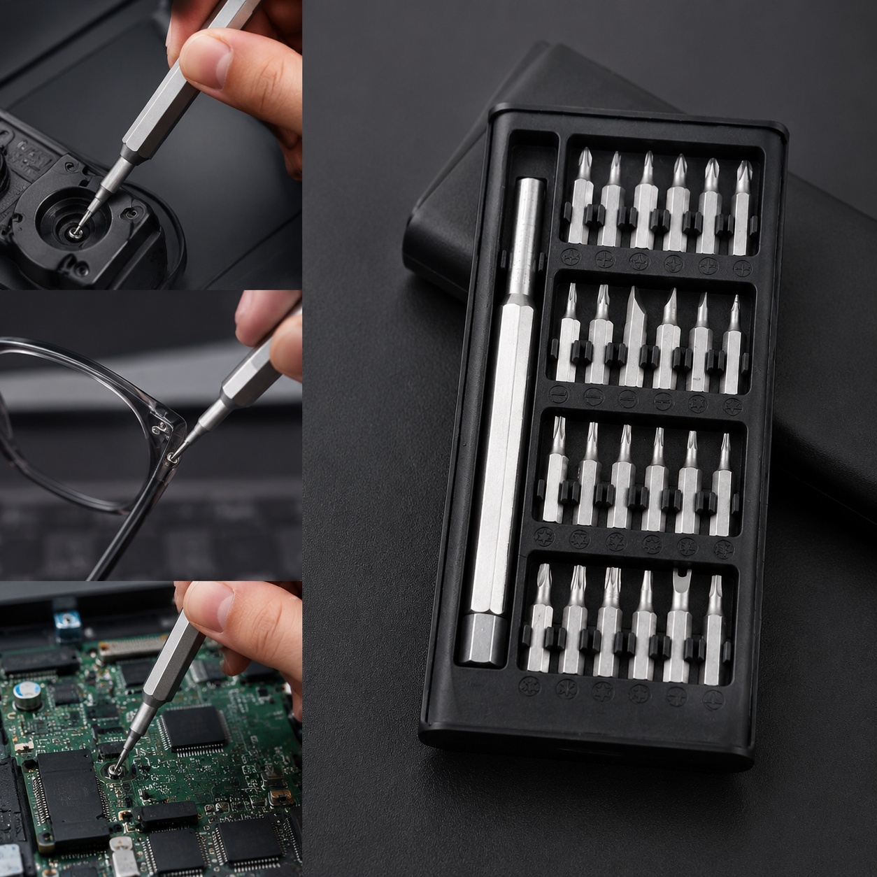 طقم مفكات متعدد الوظائف 24 في  - مراجعة Phone Accessories Kit وسعره