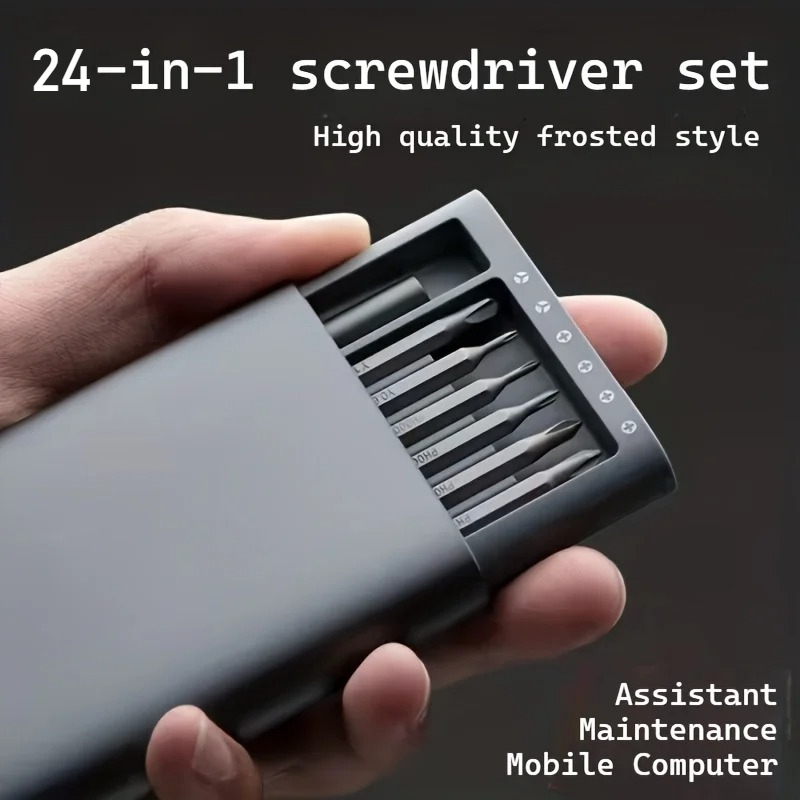 طقم مفكات متعدد الوظائف 24 في  - مراجعة Phone Accessories Kit وسعره