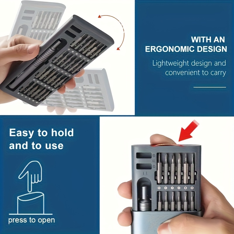 طقم مفكات متعدد الوظائف 24 في  - مراجعة Phone Accessories Kit وسعره