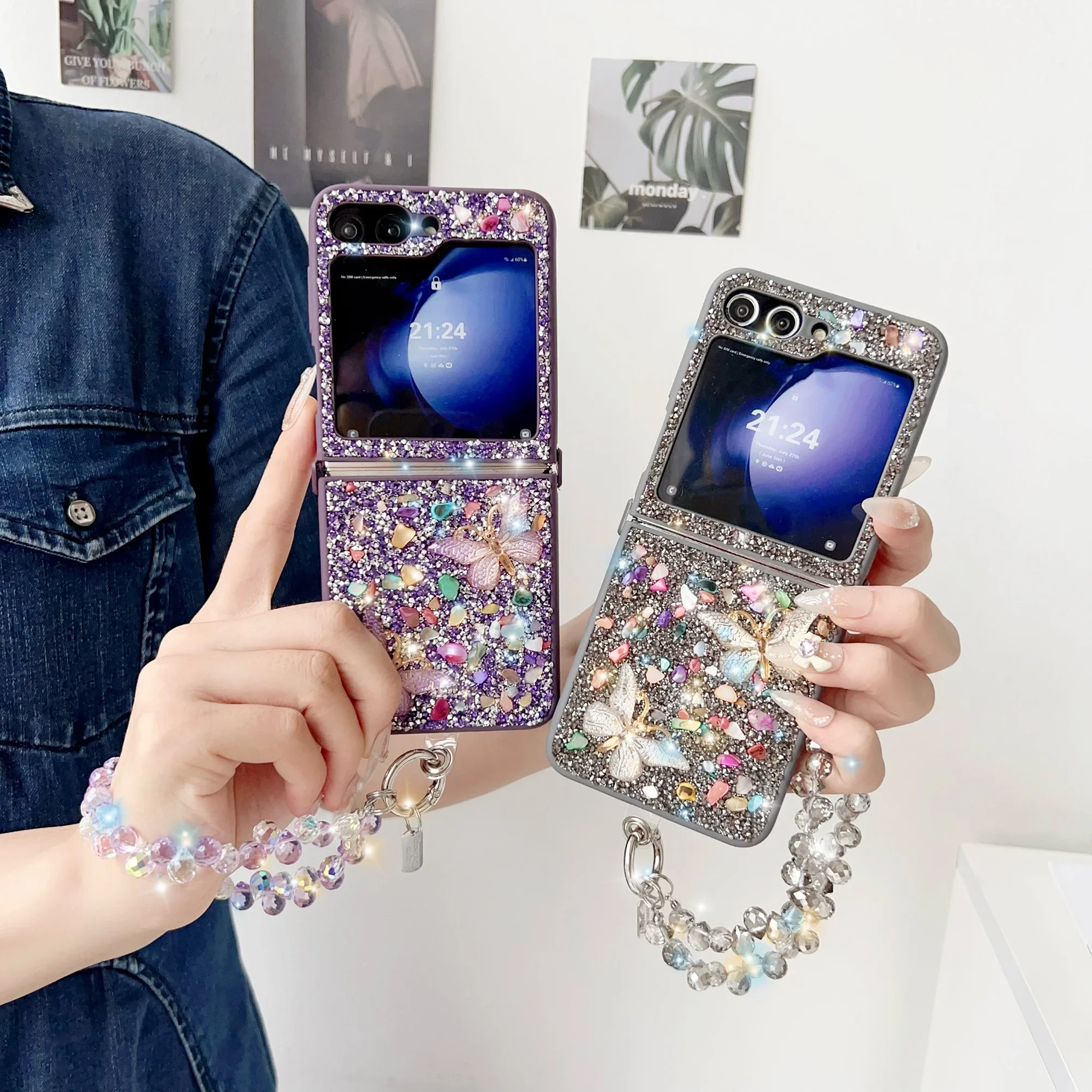 الفاخرة بريق قضية الهاتف لسامس - مراجعة Z Phone Accessories وسعره