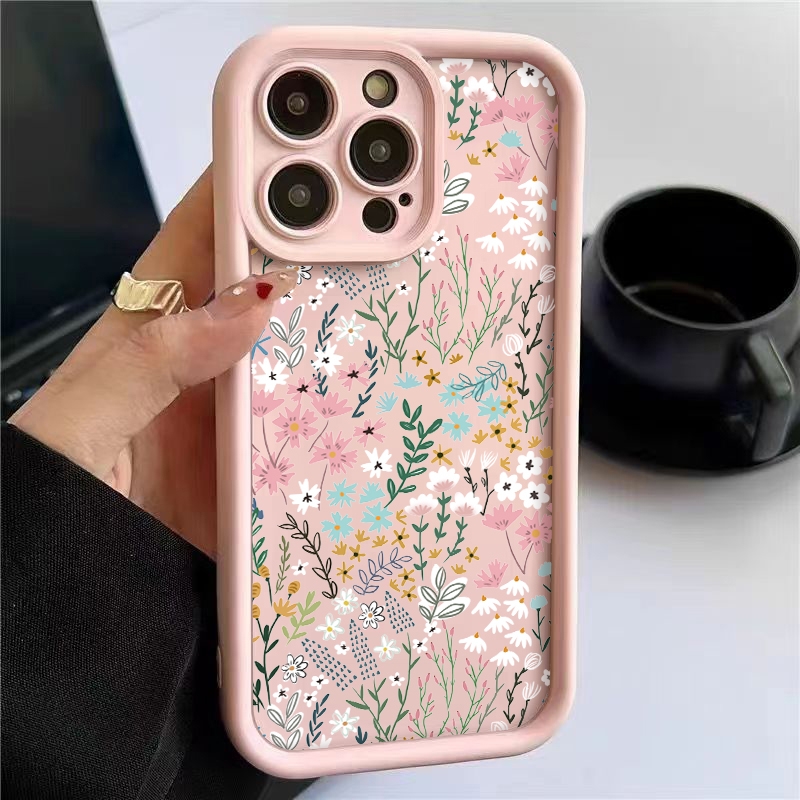 جراب هاتف وردي بنمط زهور الخيز - مراجعة Phone Accessories Iphone وسعره
