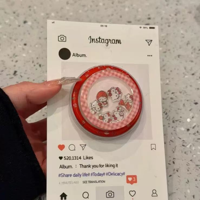 حامل هاتف أنيق بتصميم هالو كيت - مراجعة Phone Accessories Ring وسعره