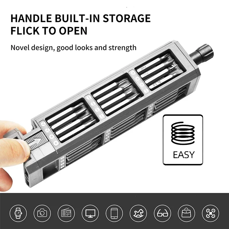 طقم مفك برغي 8/25/30/40/44/50/ - مراجعة Phone Accessories Kit وسعره