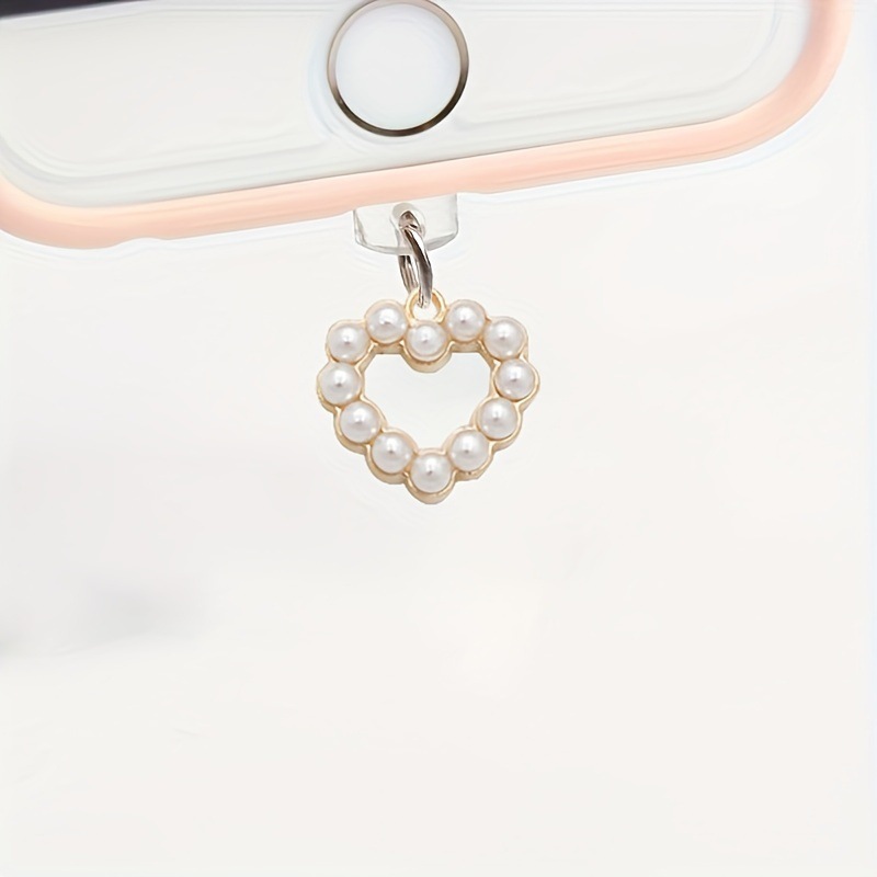 ملحقات قابس الغبار بتصميم قلب، - مراجعة Phone Accessories For Android وسعره