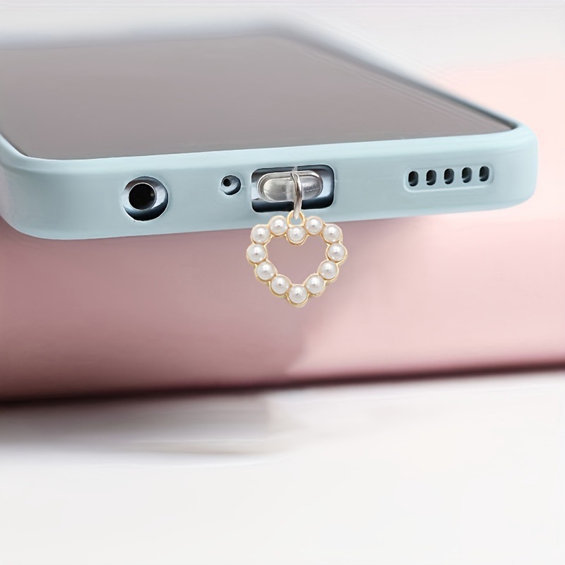 ملحقات قابس الغبار بتصميم قلب، - مراجعة Phone Accessories For Android وسعره