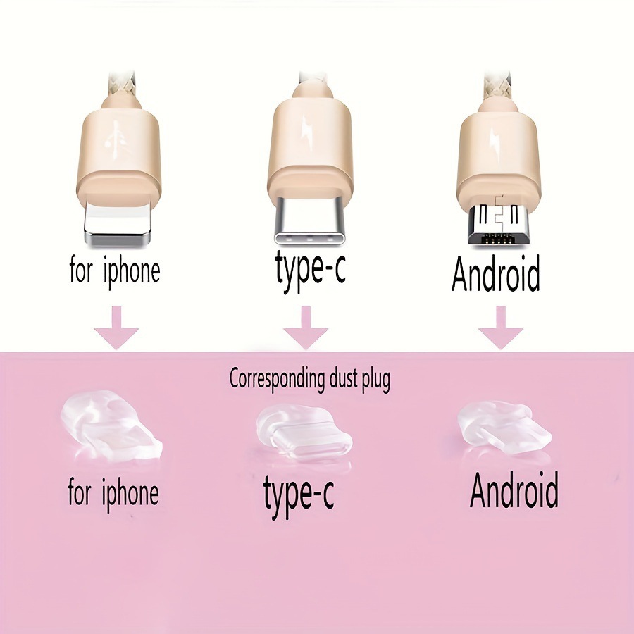 ملحقات قابس الغبار بتصميم قلب، - مراجعة Phone Accessories For Android وسعره
