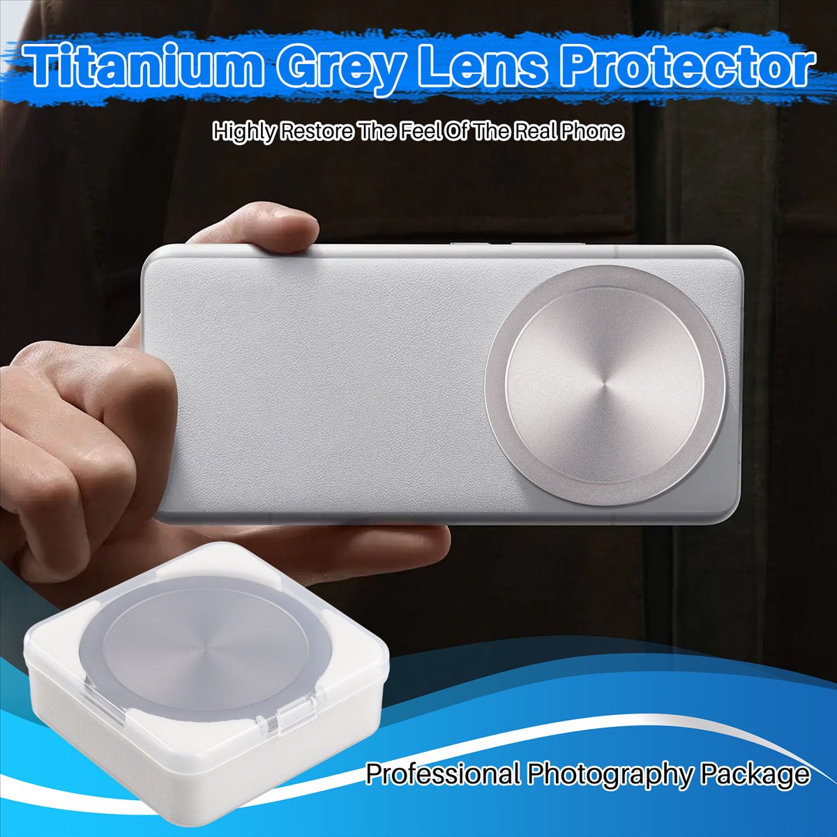 طقم تصوير لهاتف 14 ألترا مع غط - مراجعة Phone Accessories Case وسعره