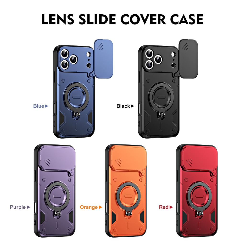 غطاء هاتف مقاوم للصدمات مع غطا - مراجعة Phone Accessories Ring وسعره
