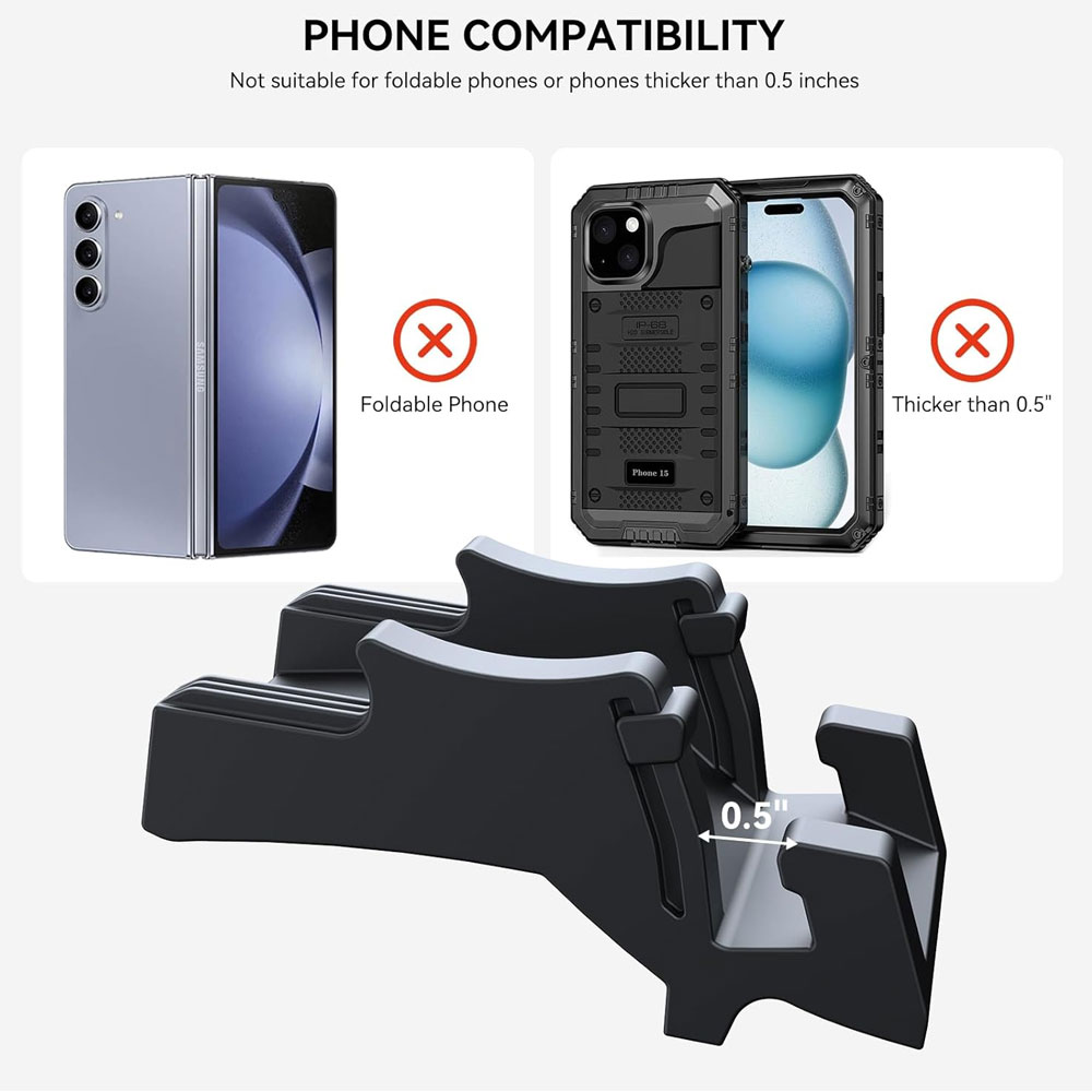 حامل هاتف من السيليكون لسيارة  - مراجعة Phone Accessories Hooks وسعره