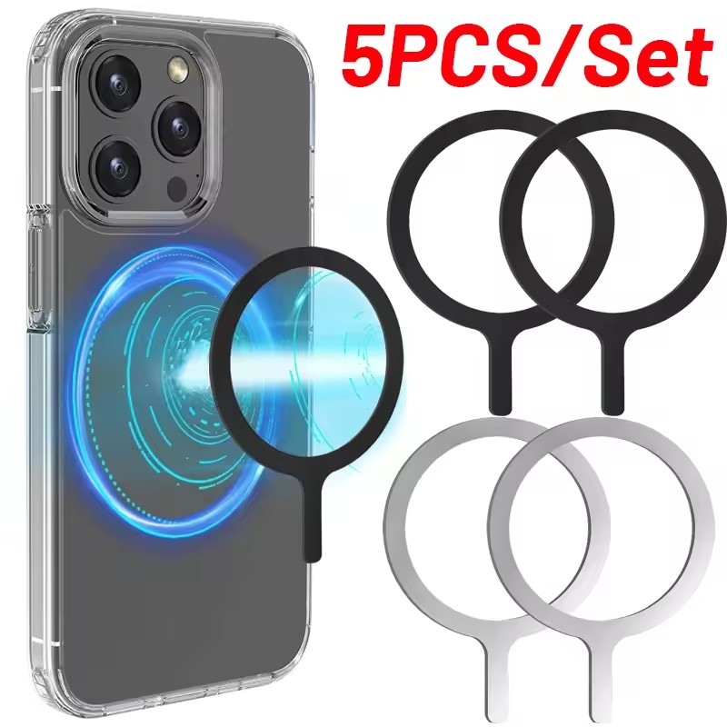 5-1 قطعة حلقة لاصقة لشحن ماج س - مراجعة Phone Accessories Ring وسعره