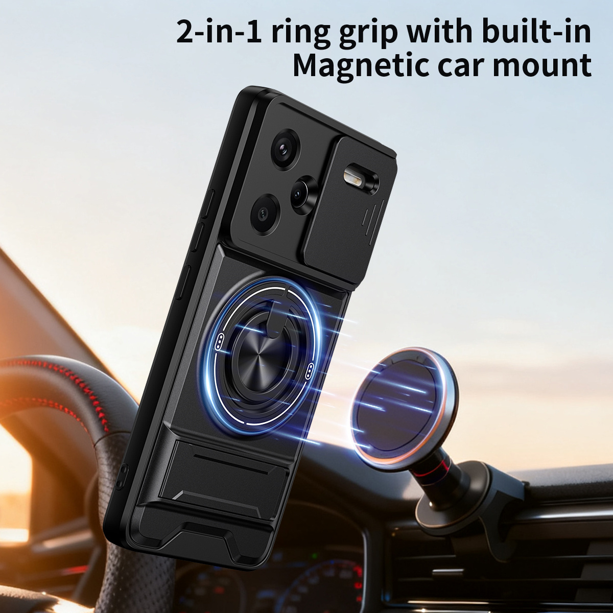 حافظة لهاتف شاومي ريدمي نوت 14 - مراجعة Phone Accessories Ring وسعره