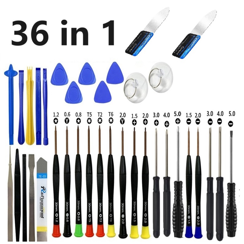 36/17 في 1 أدوات إصلاح تفكيك ا - مراجعة Phone Accessories Kit وسعره