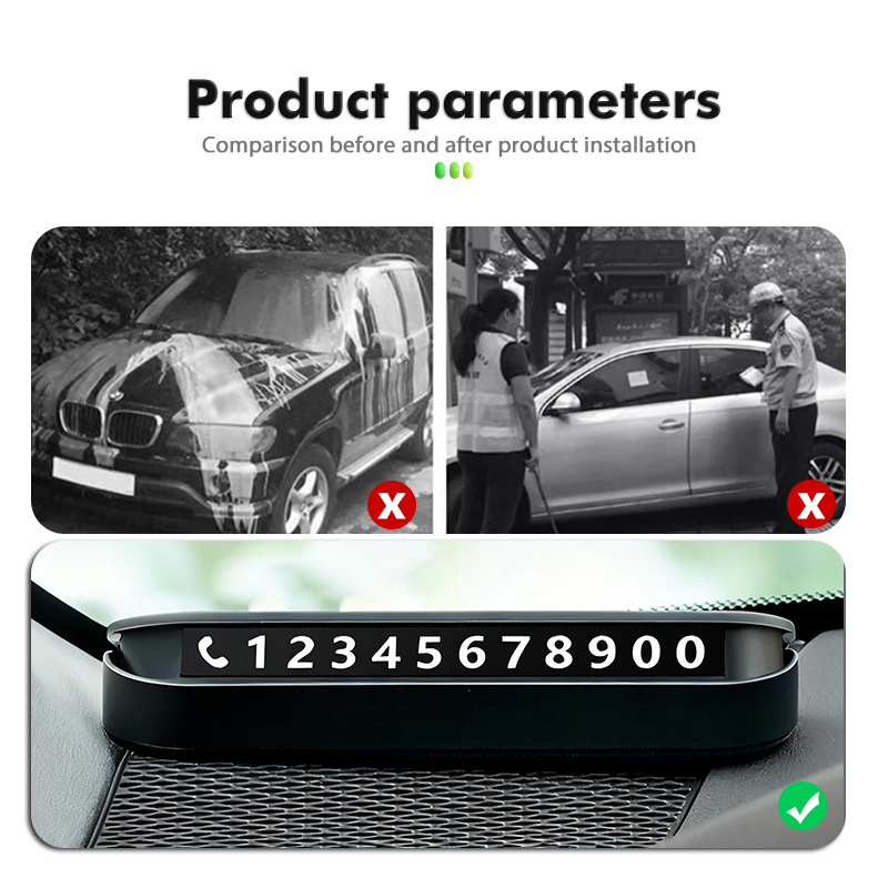 حامل رقم هاتف مؤقت للسيارة من  - مراجعة Qq Phone Accessories وسعره