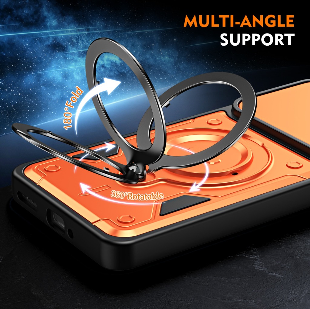 غطاء هاتف مقاوم للصدمات مع غطا - مراجعة Phone Accessories Ring وسعره